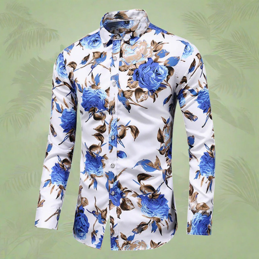 Arthur – La chemise fleurie pour homme