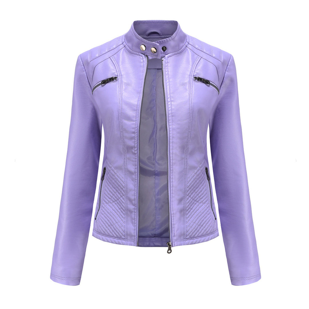 Xandrah | Veste en cuir élégante