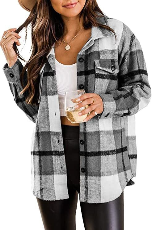 Chemise boutonnée à carreaux WOLF