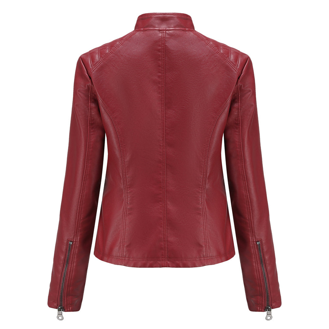Xandrah | Veste en cuir élégante