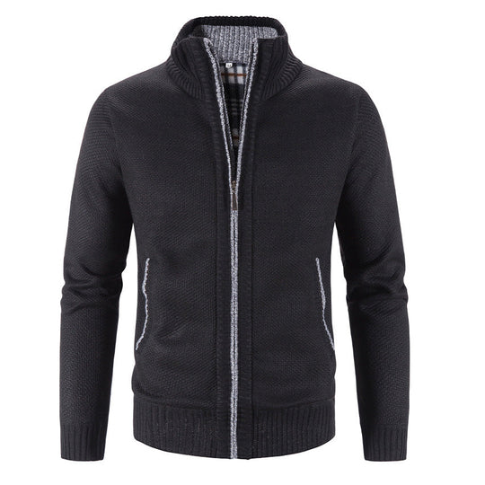 Enrich - veste en polaire de coton tricotée