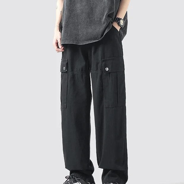 Brandon - pantalon large à grandes poches