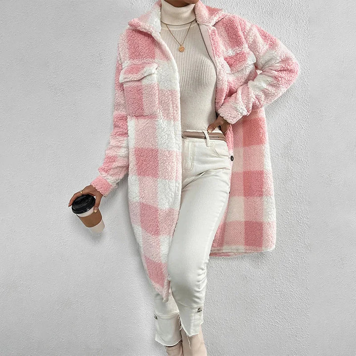 Zdenka | Manteau d'hiver boutonné pour femme | Chaleur
