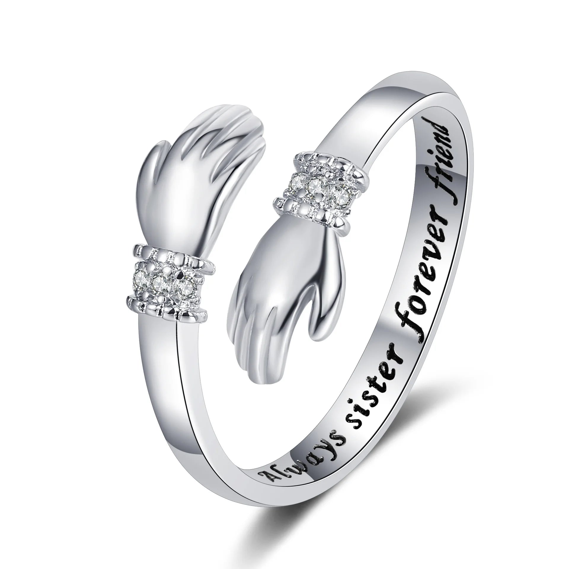 Je t'aime pour toujours - Bague câlin