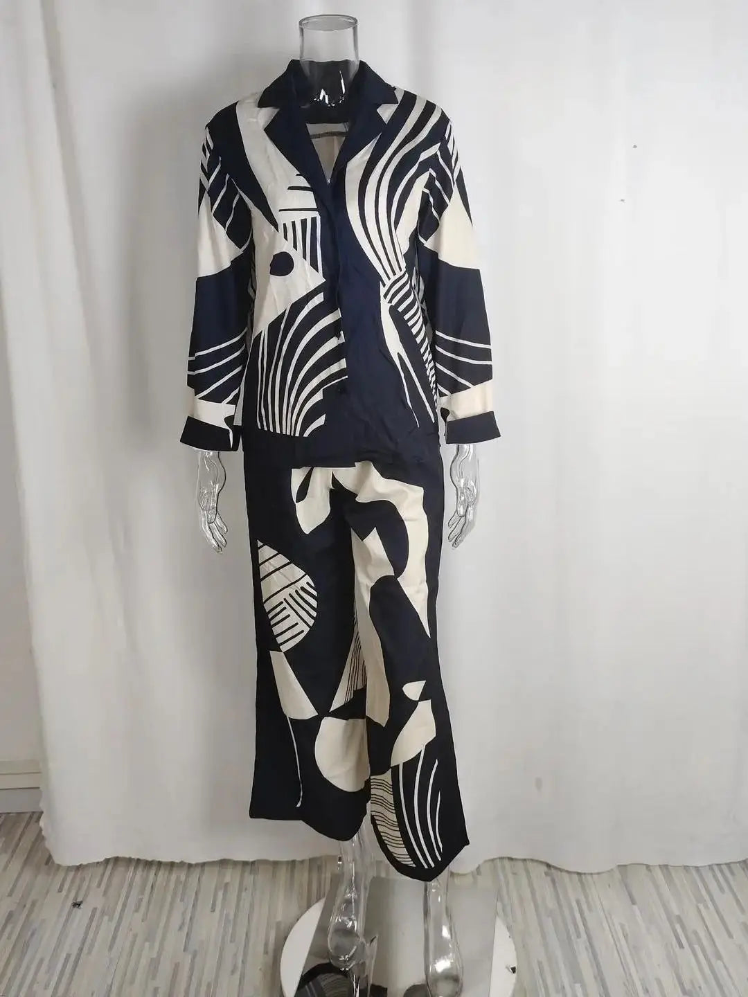 Elizabeth | Zweiteiliges Set Damen – Bluse & Hose