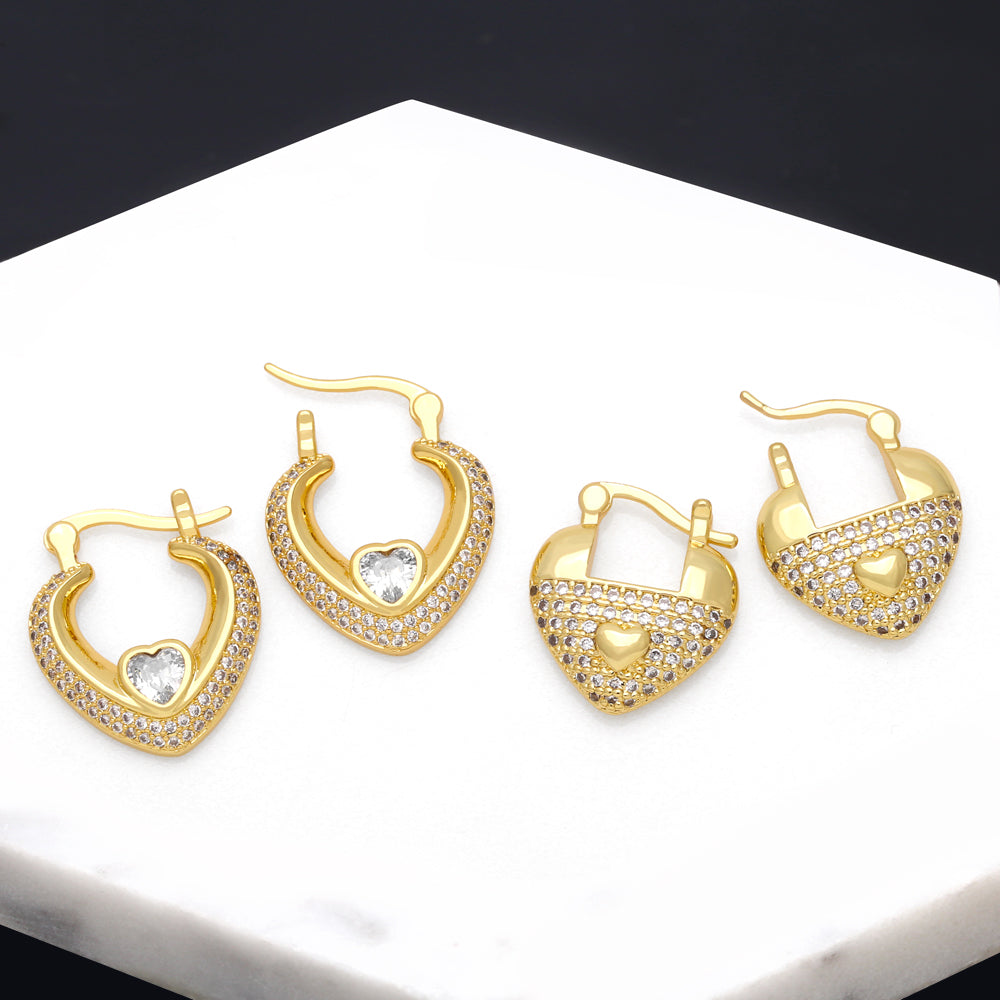 Micara - Heartful Orbs - boucles d'oreilles