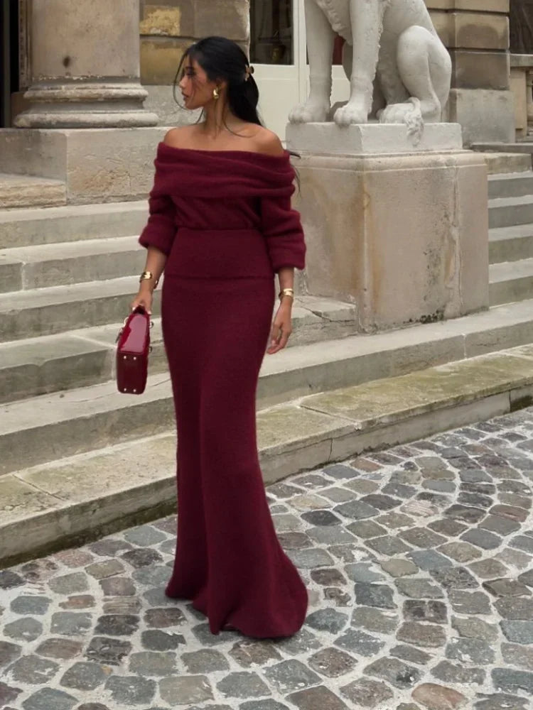 Valentina - robe tricotée