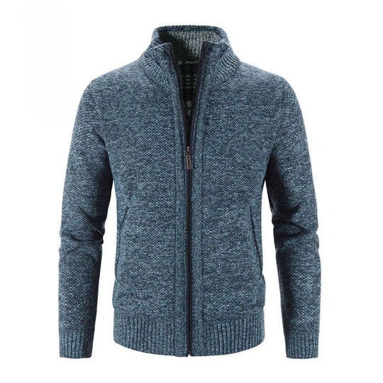 Enrich - veste en polaire de coton tricotée