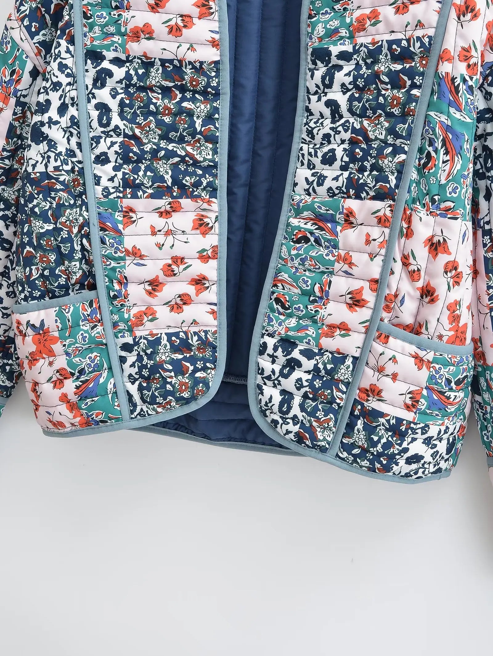 Gisela® | Wintermantel mit Blumenmuster