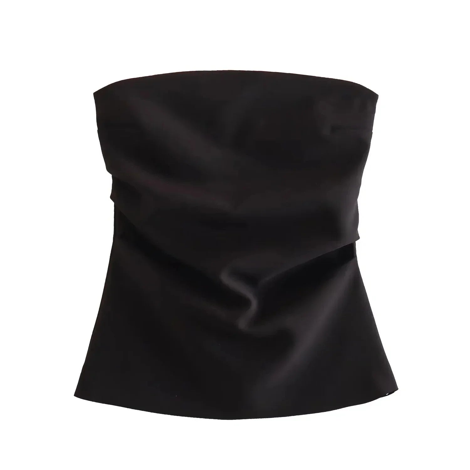Sexy Rückenfreies Trägerloses Crop Top