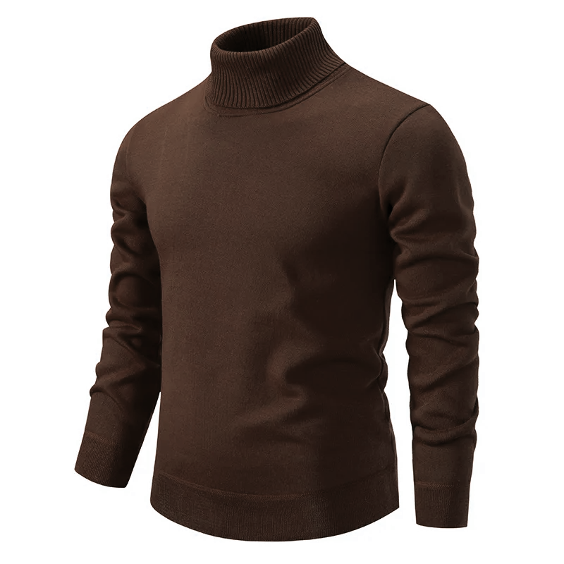 Paul - Pull col roulé à manches longues pour homme