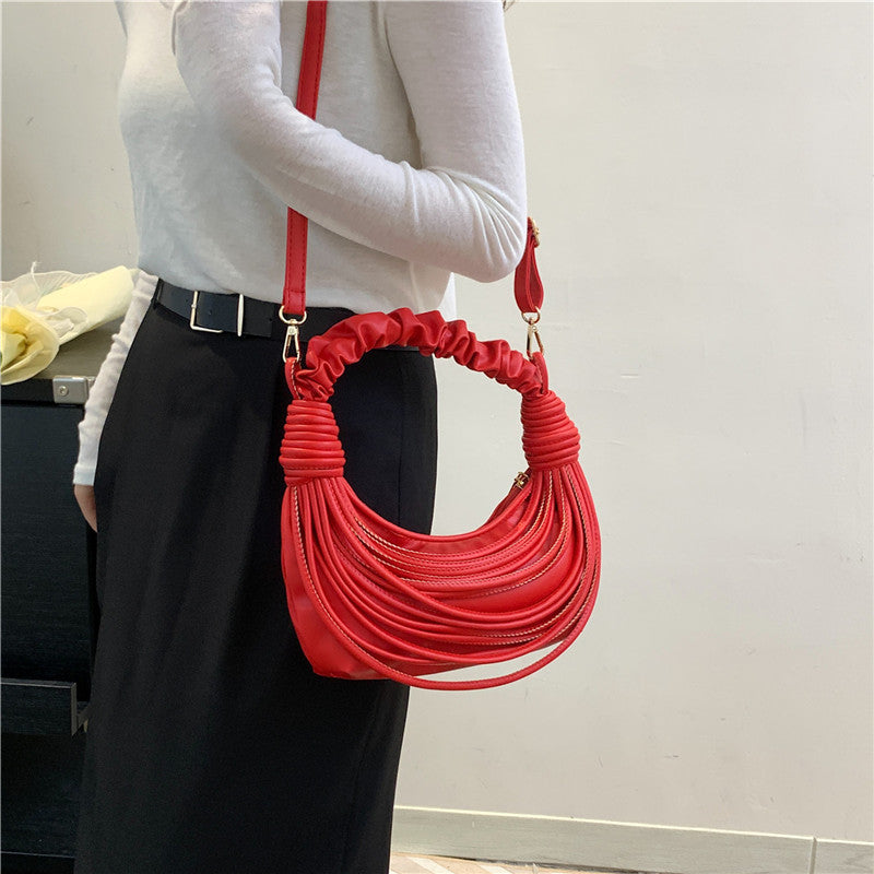Pochette tressée Bellachicha avec câble électrique