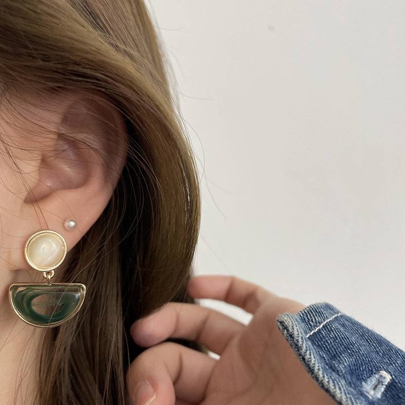 Micara - Emerald Glams - Boucles d'oreilles