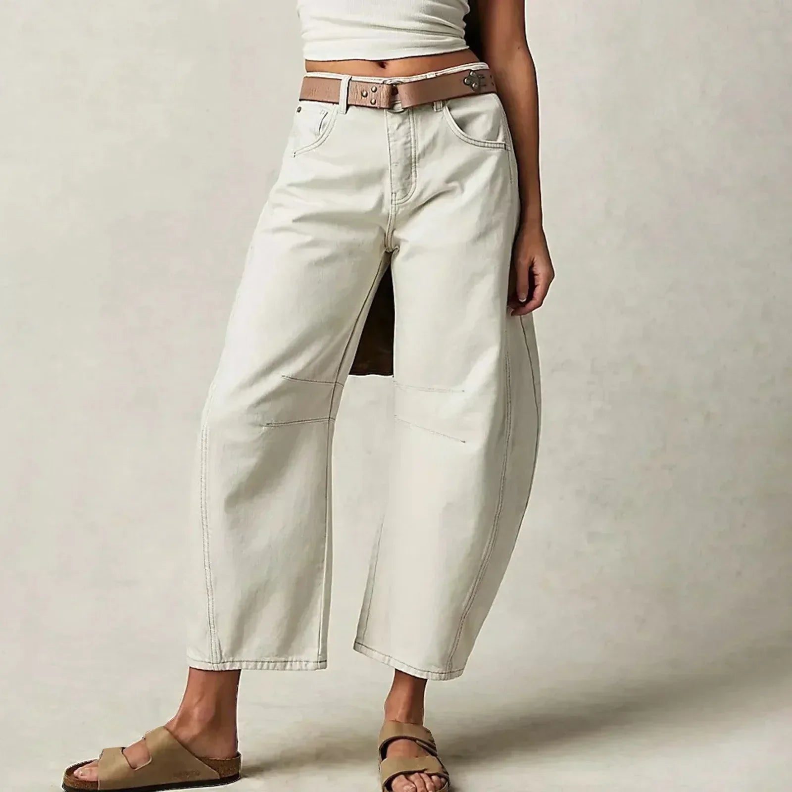 Hermailin | Pantalon large décontracté pour femme | Confortable