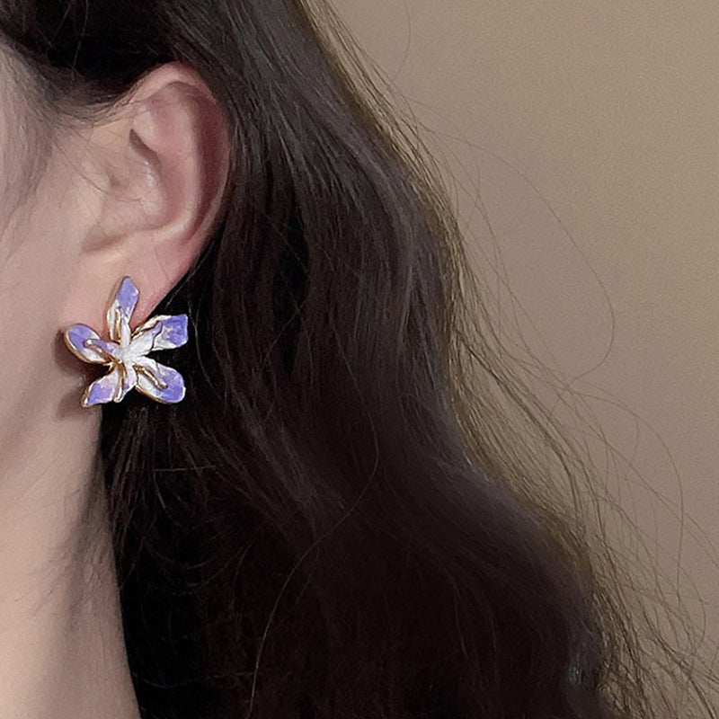 Micara - Lilas Blooms - Boucles d'oreilles