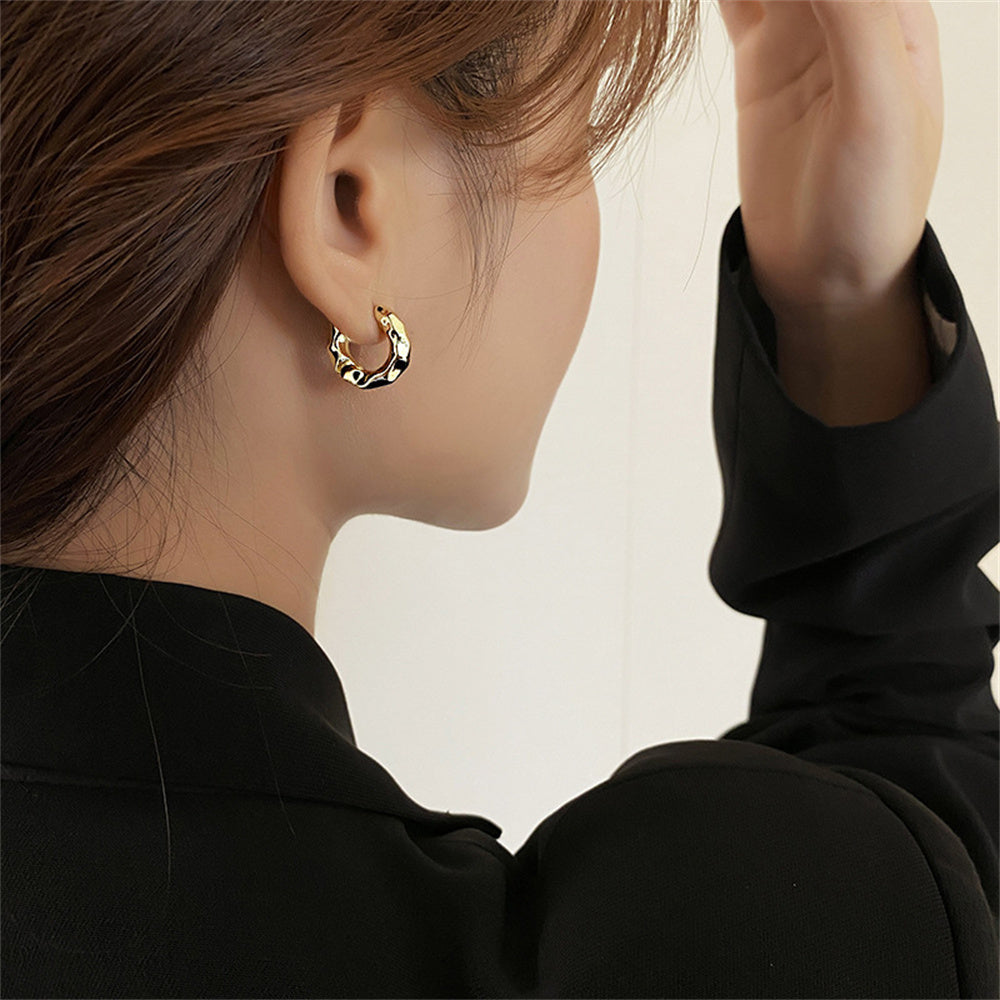 Micara - Breloques alvéolées - Boucles d'oreilles
