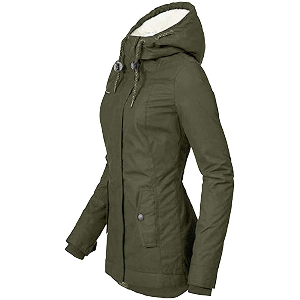 sophiea - veste d'hiver chaude pour femme