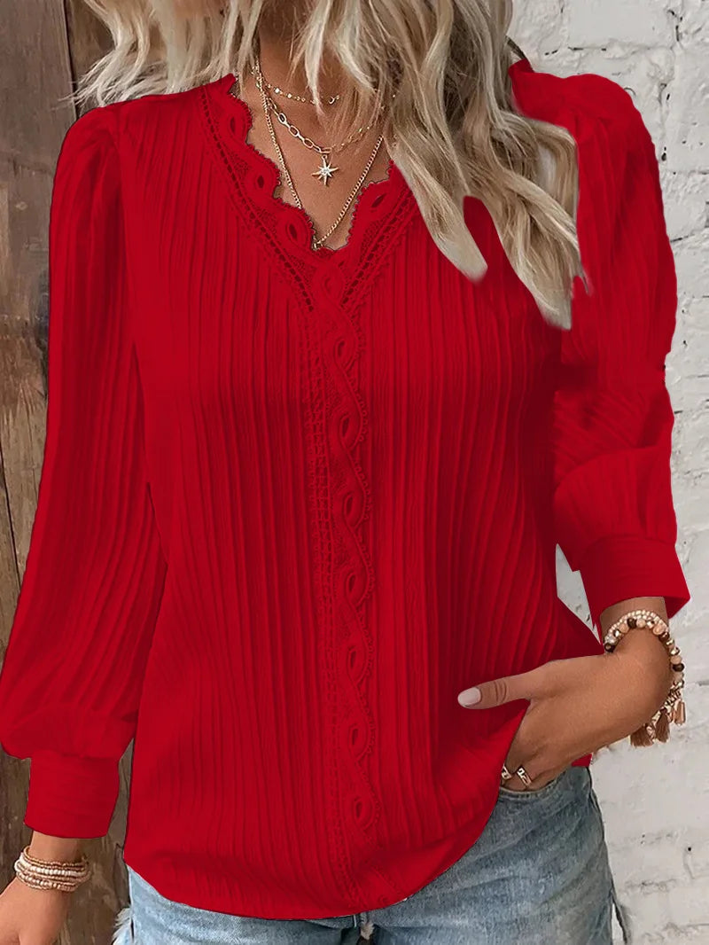 Bellachicha - Elegante Texturbluse
