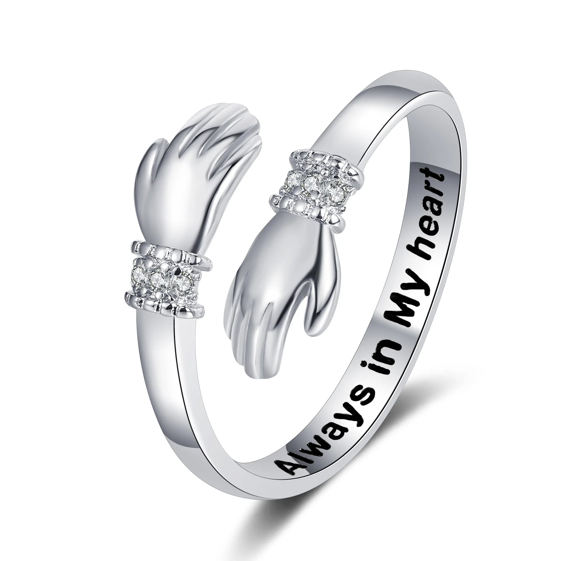Je t'aime pour toujours - Bague câlin
