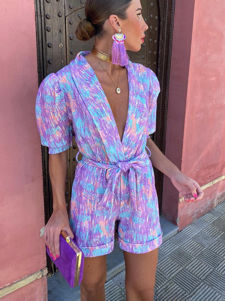 Danielle | Farberreicher mode Jumpsuit