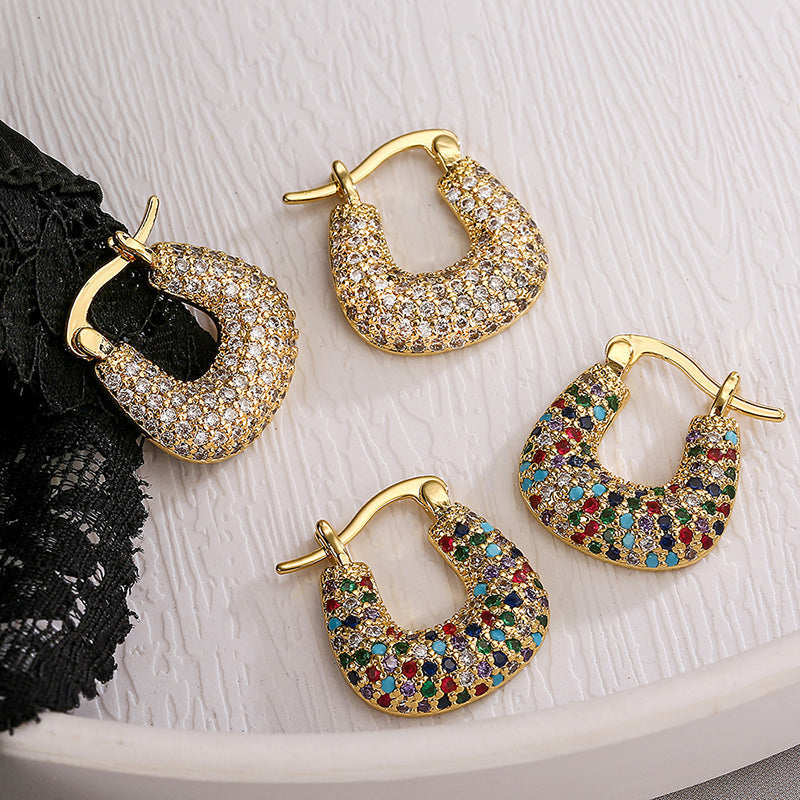 Micara - Curvy Sparkles - boucles d'oreilles
