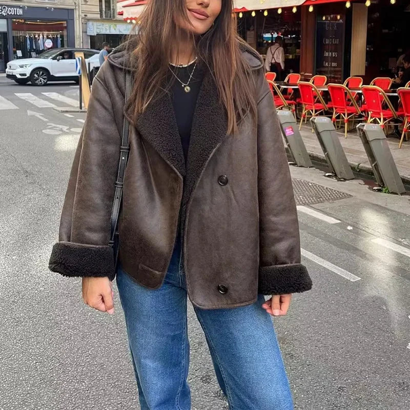 Veste chaude pour femme