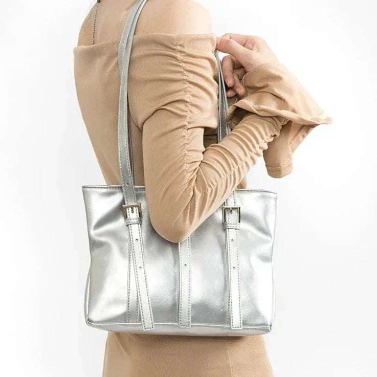 Lilly | Vegane Leder Schultertasche