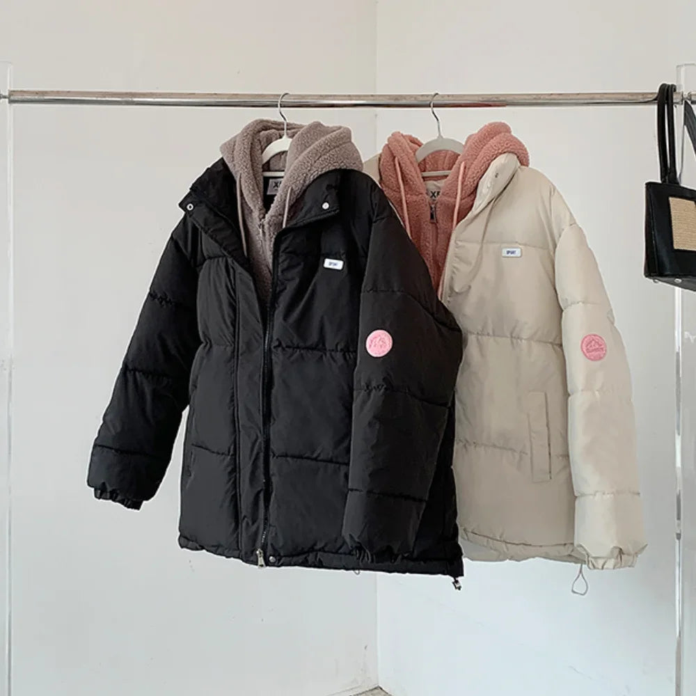 Amara | Doudoune en coton épais pour femme avec capuche