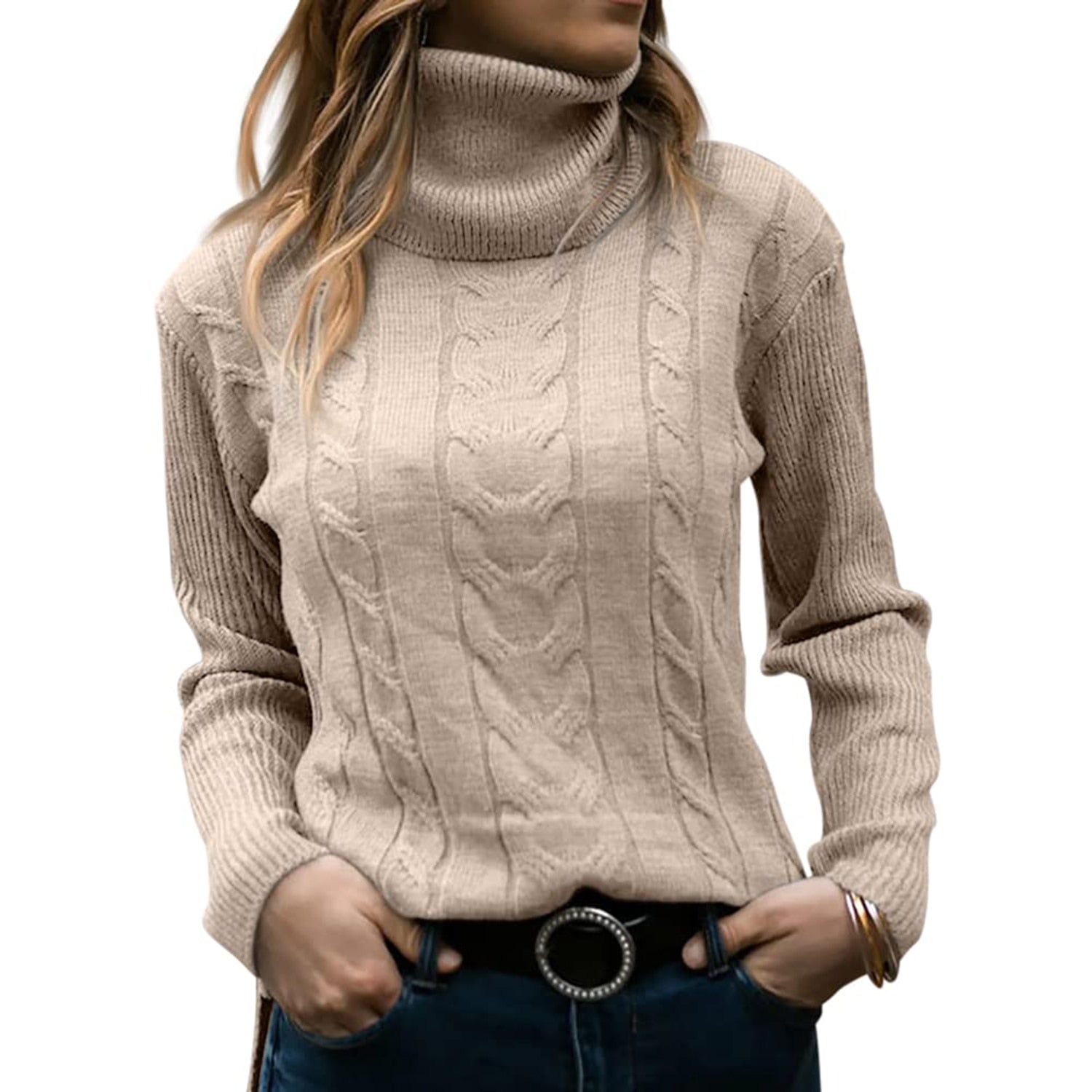 couche | pull à col roulé