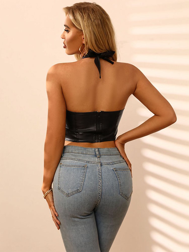 Bellachicha - Rückenfreie Mode Sexy Frauen Crop Top