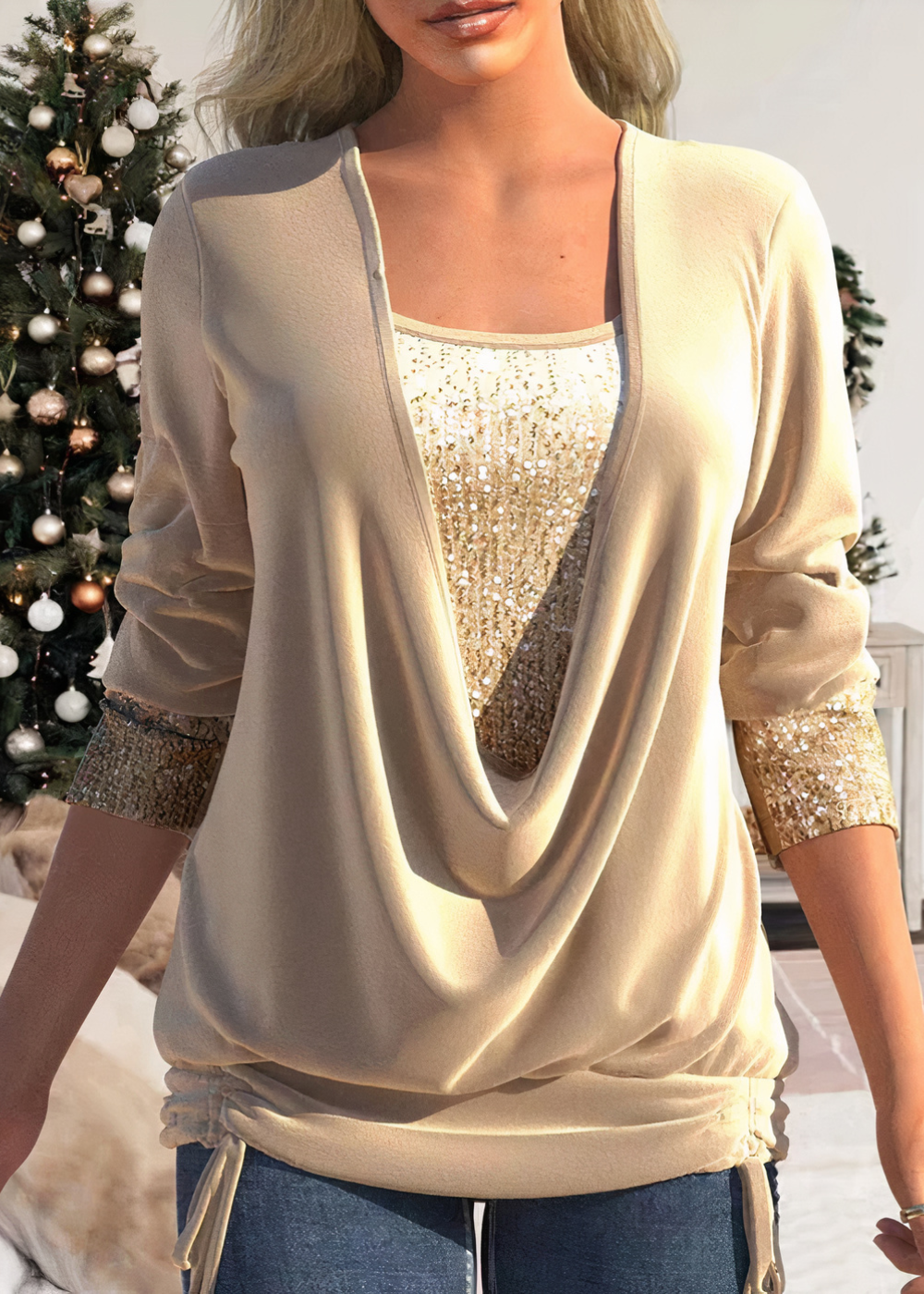 Bellachicha | Der Glamour 2024: Raffinesse glitzernder Blusen
