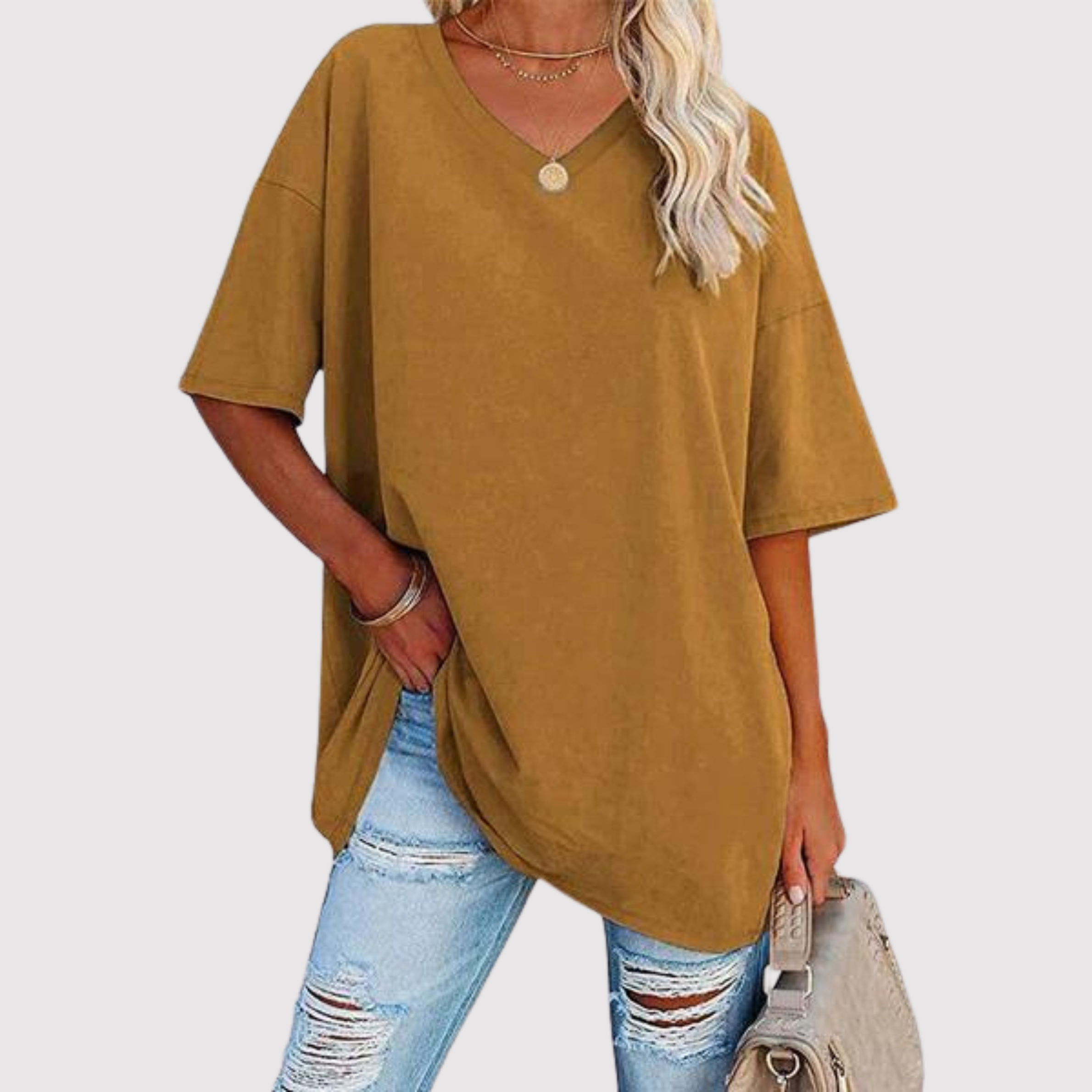 Bellachicha - T-Shirt mit V-Ausschnitt