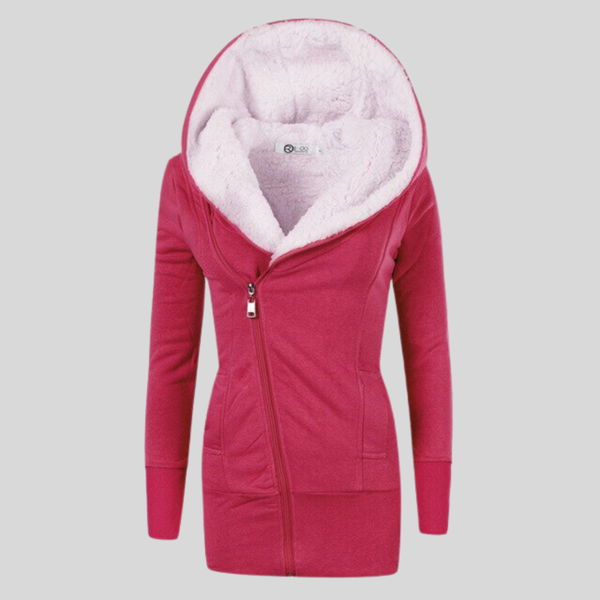 Damen Weste Met Capuchon Van Fleece