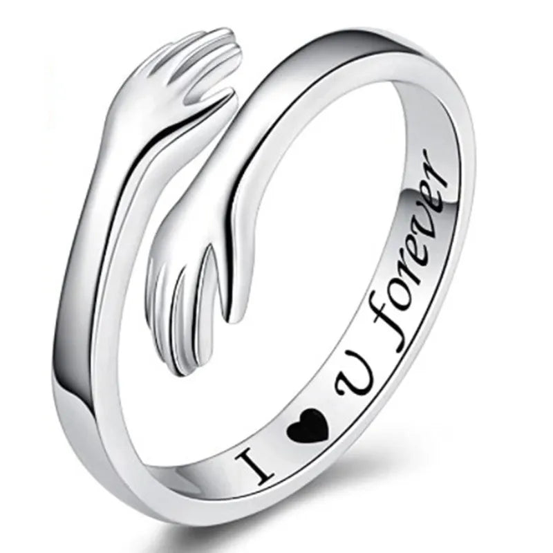 Je t'aime pour toujours - Bague câlin