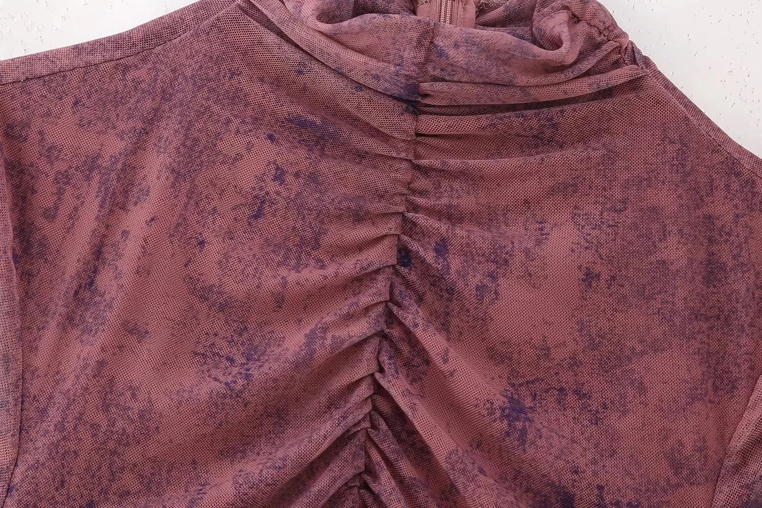 Linda | Chemisier en tulle plissé pour femme