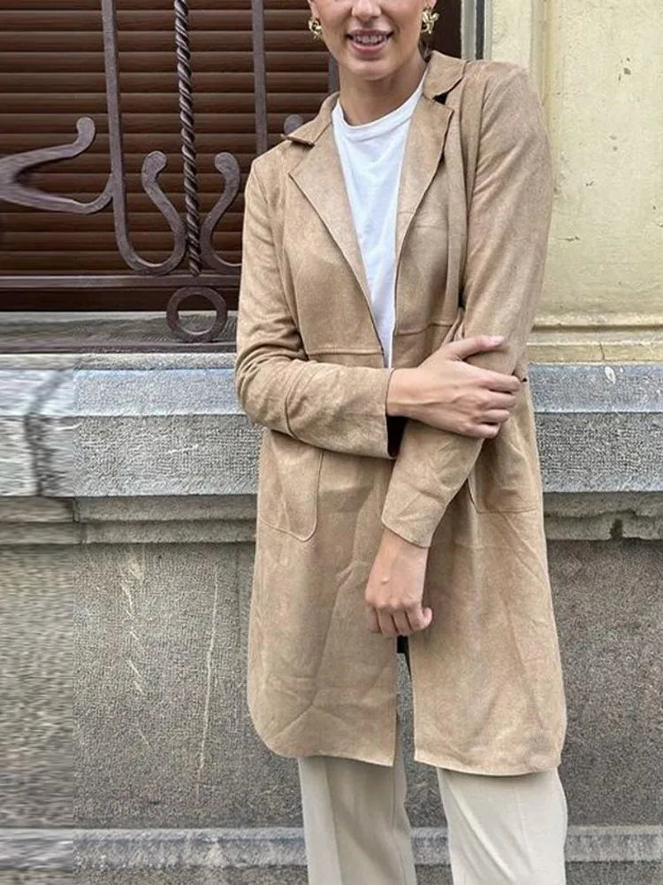 Veste coupe-vent en daim