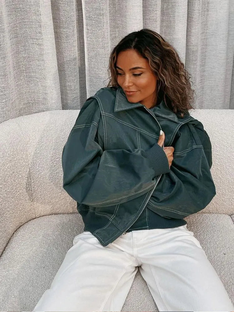 Clémentine - Veste grande taille - Mode automne