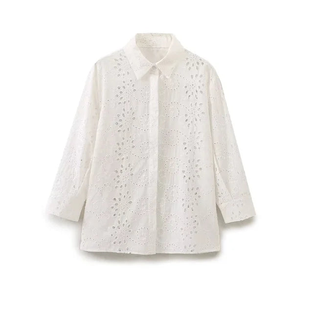 Bellachicha 2-teilig - Bluse + Hose mit Stickerei - Sommer