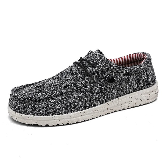 Jarrett - Lässige Segeltuch-Slipper