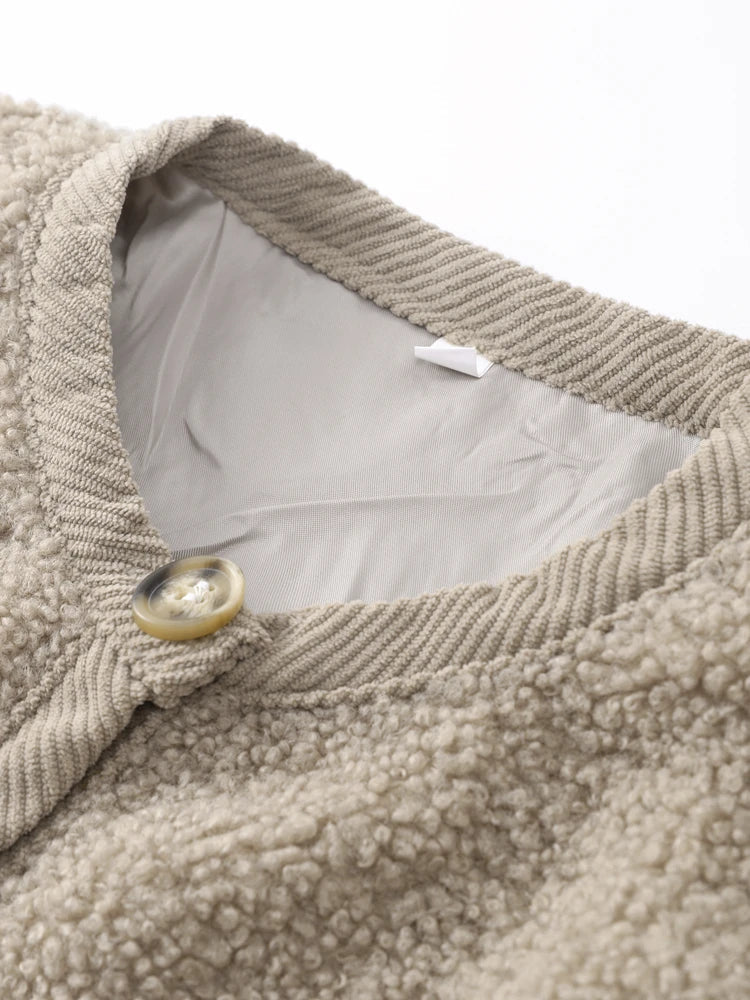 Yuhara | Cardigan en peluche