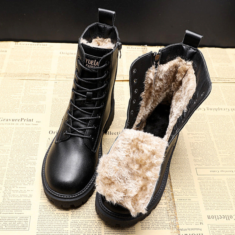 Luella | Bottes d'hiver en cuir noir