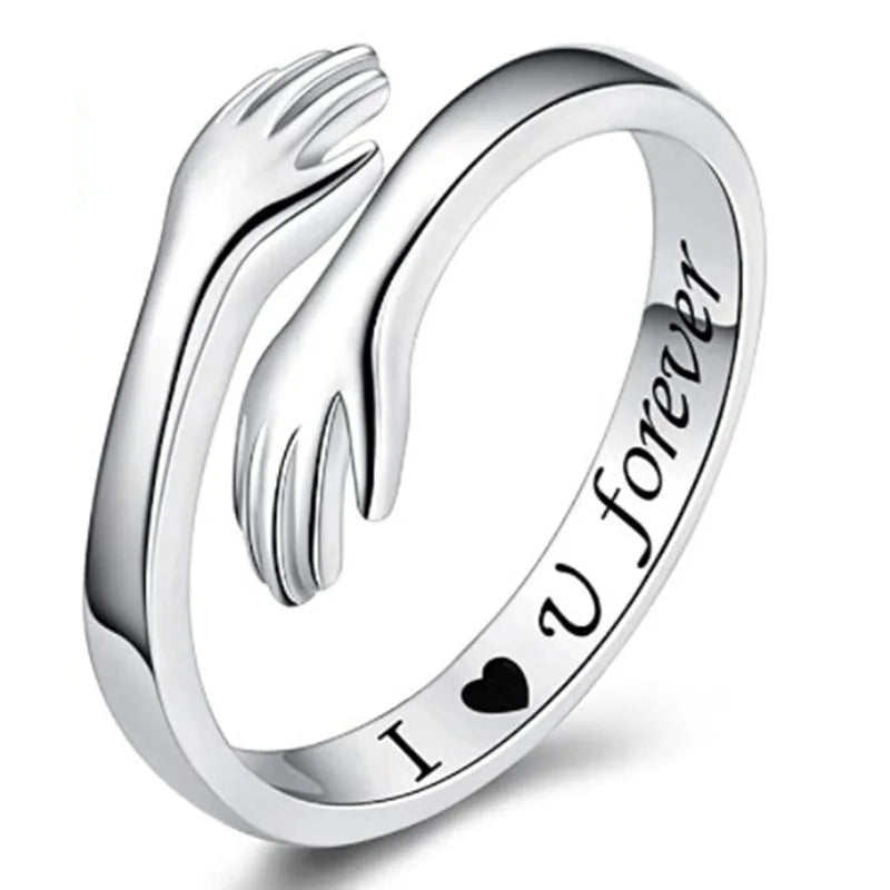 Je t'aime pour toujours - Bague câlin