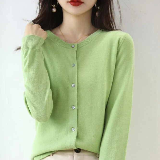 Evelyn – cardigan fin pour le printemps