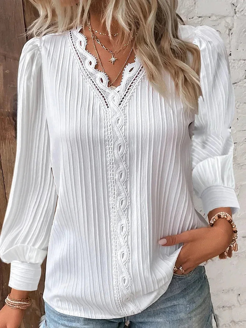 Bellachicha - Elegante Texturbluse