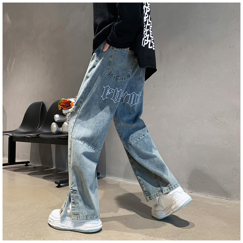 Flint - Jean ample en denim