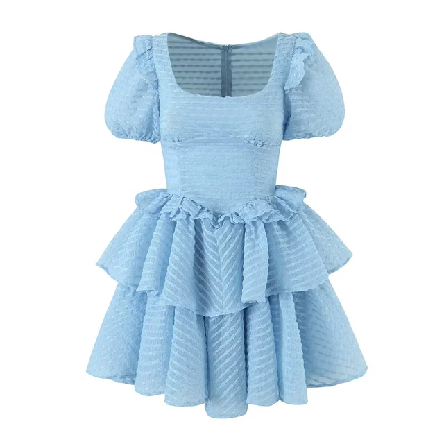 Bellachicha - Polyester - Blau und Weiß - Sommer