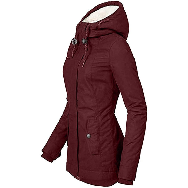 sophiea - veste d'hiver chaude pour femme