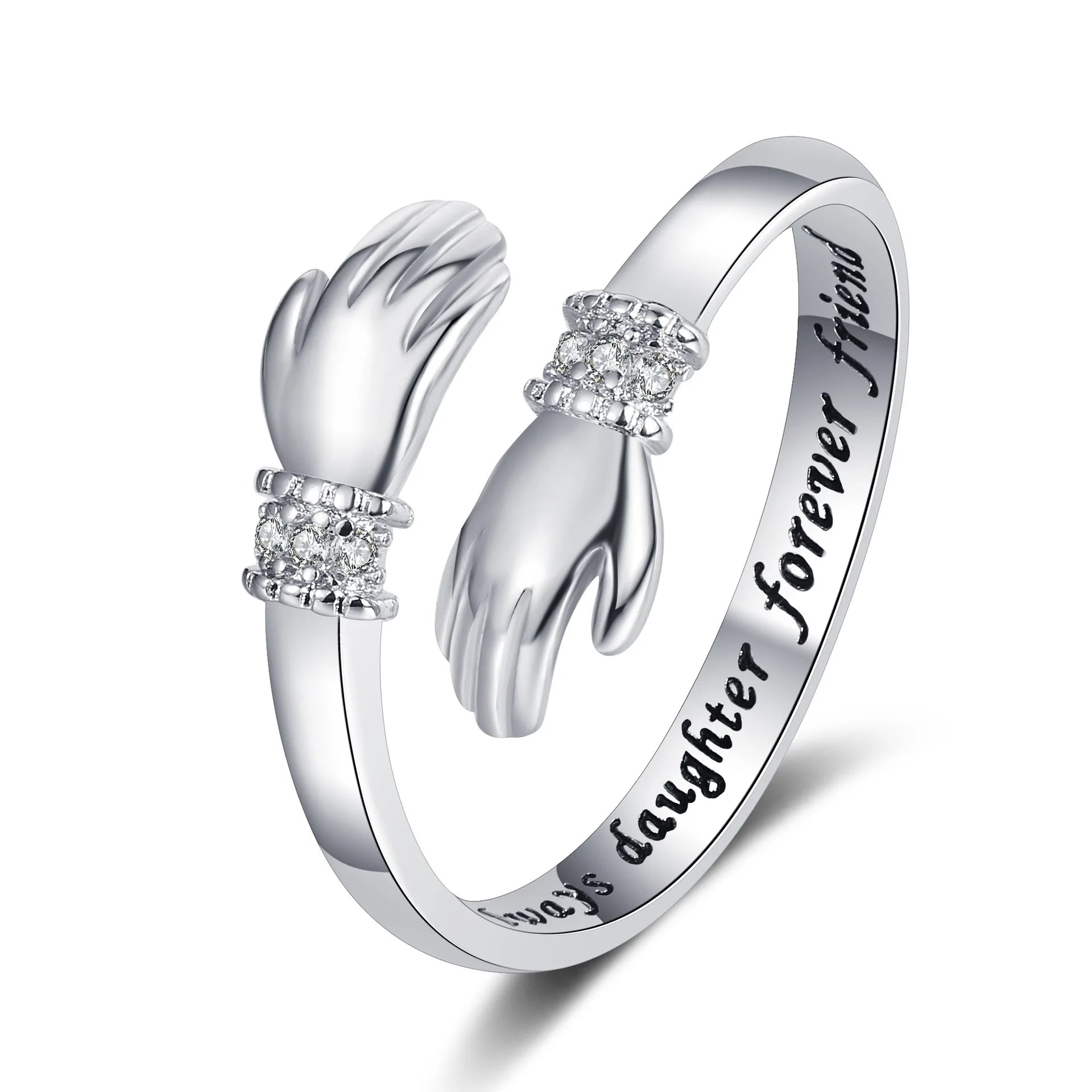 Je t'aime pour toujours - Bague câlin