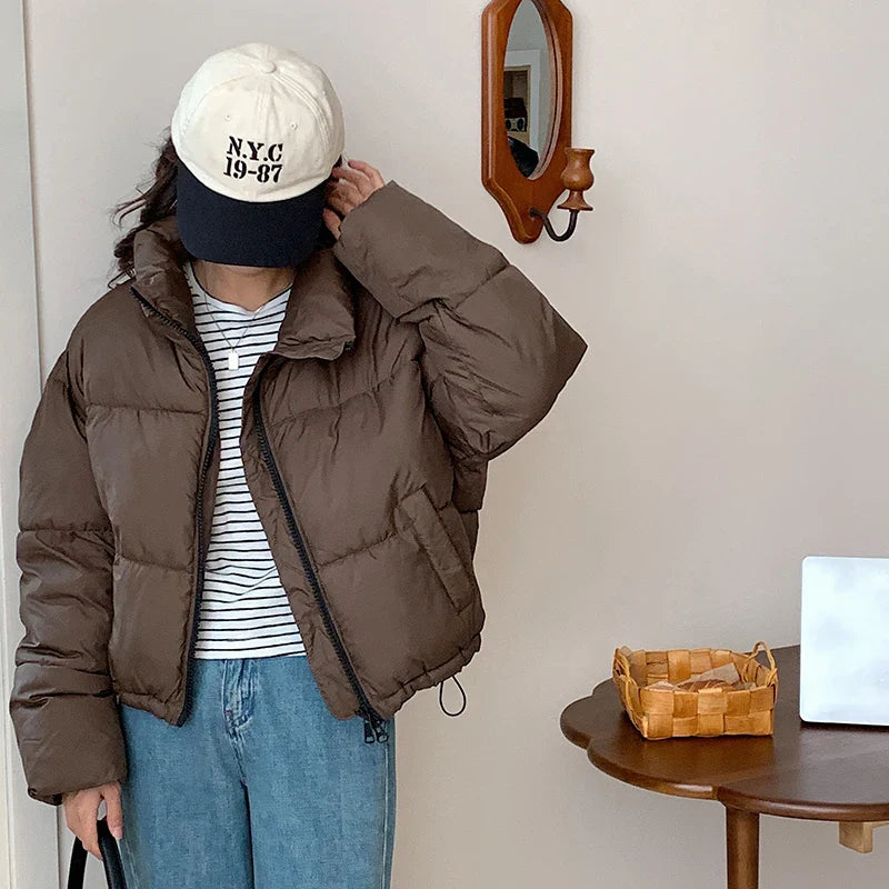Althéa | Doudoune courte en coton pour femme pour l'automne et l'hiver