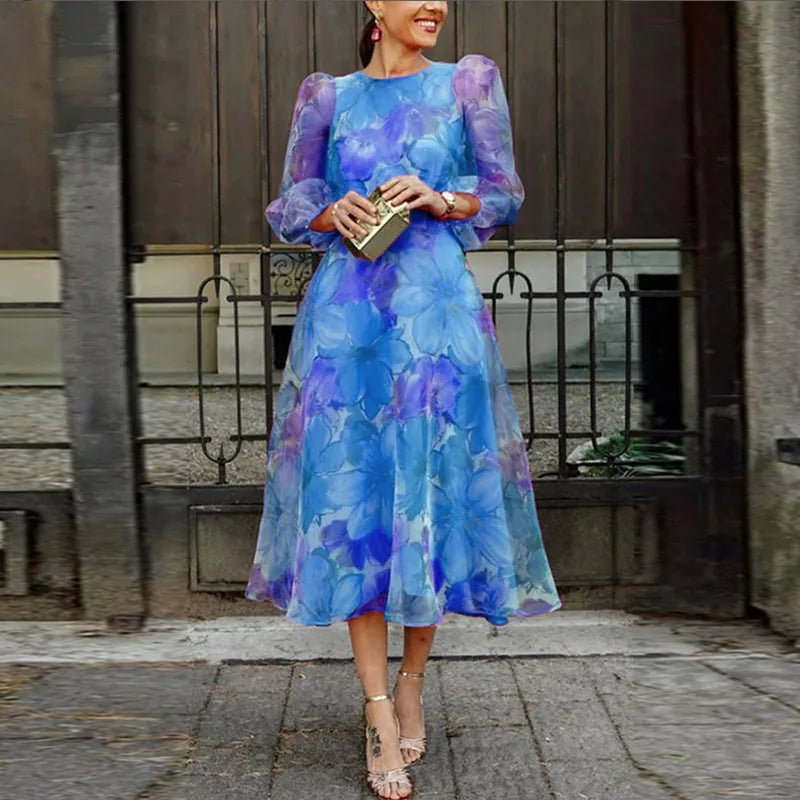 Henrietta - Kleid mit Blumenmuster